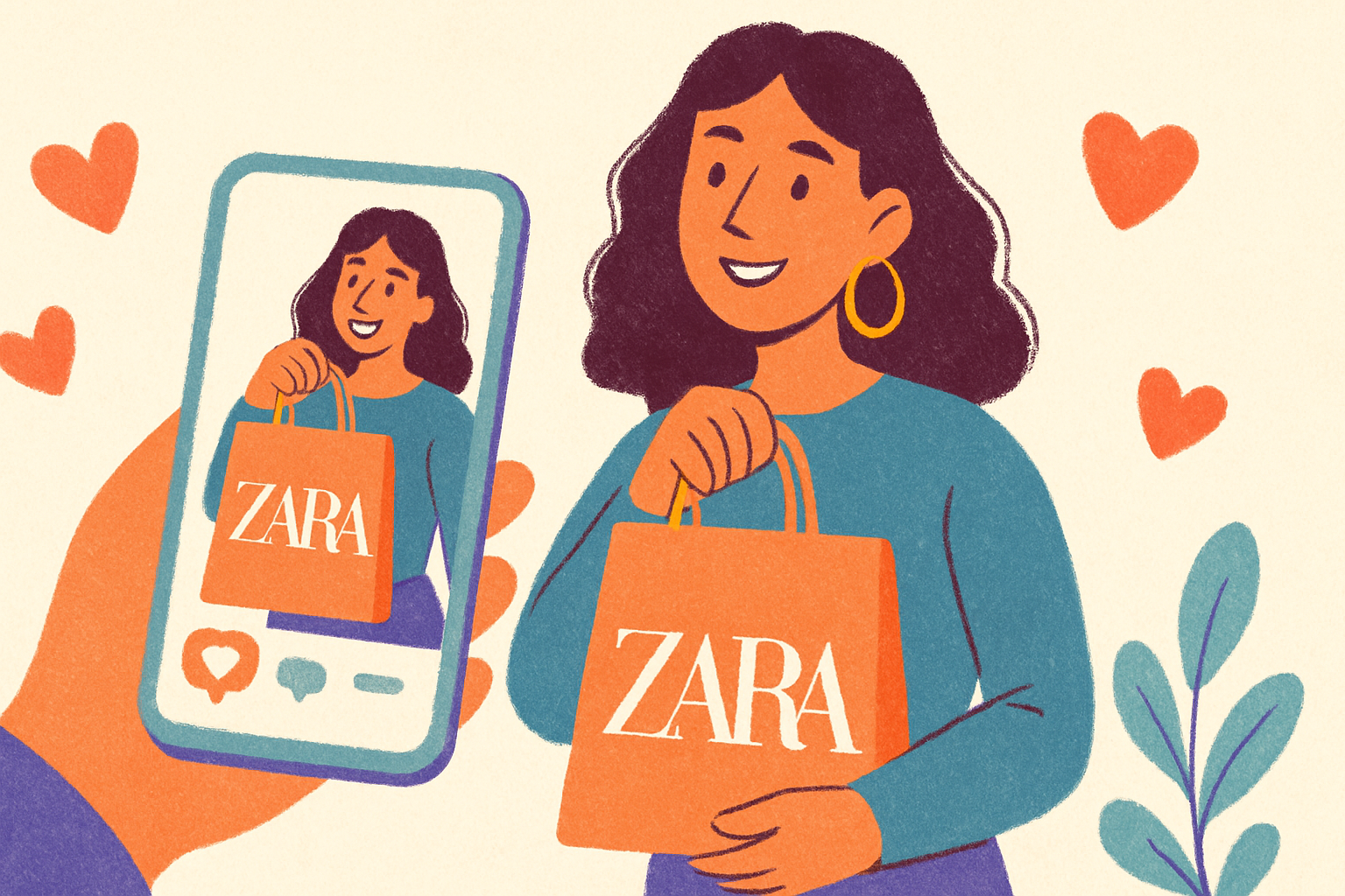 Zara et influenceurs : ambassadeurs du marketing d'influence.