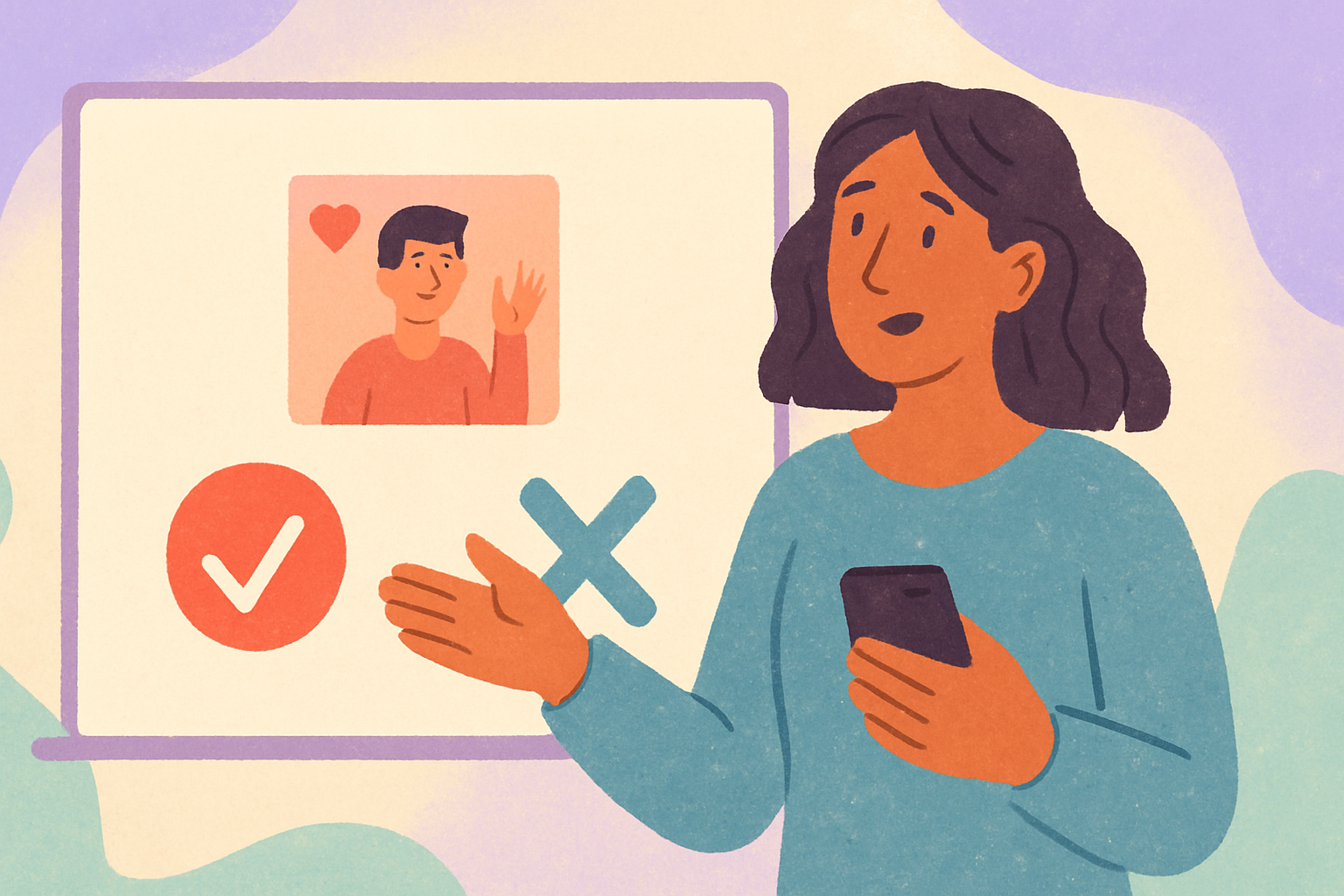 Schéma des avantages et inconvénients du marketing d'influence.