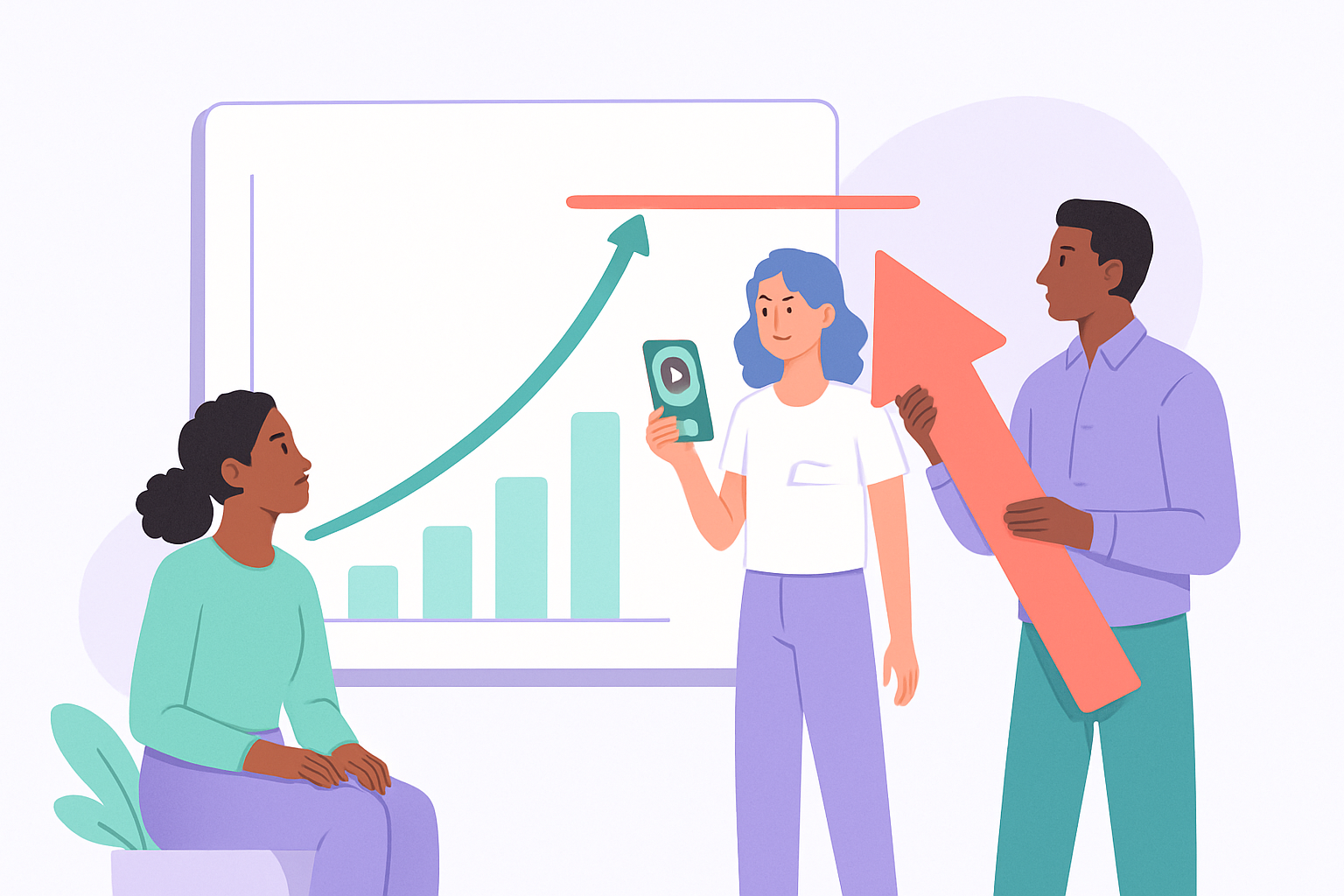 Graphique illustrant la croissance du marketing d'influence et ses limites en 2026.