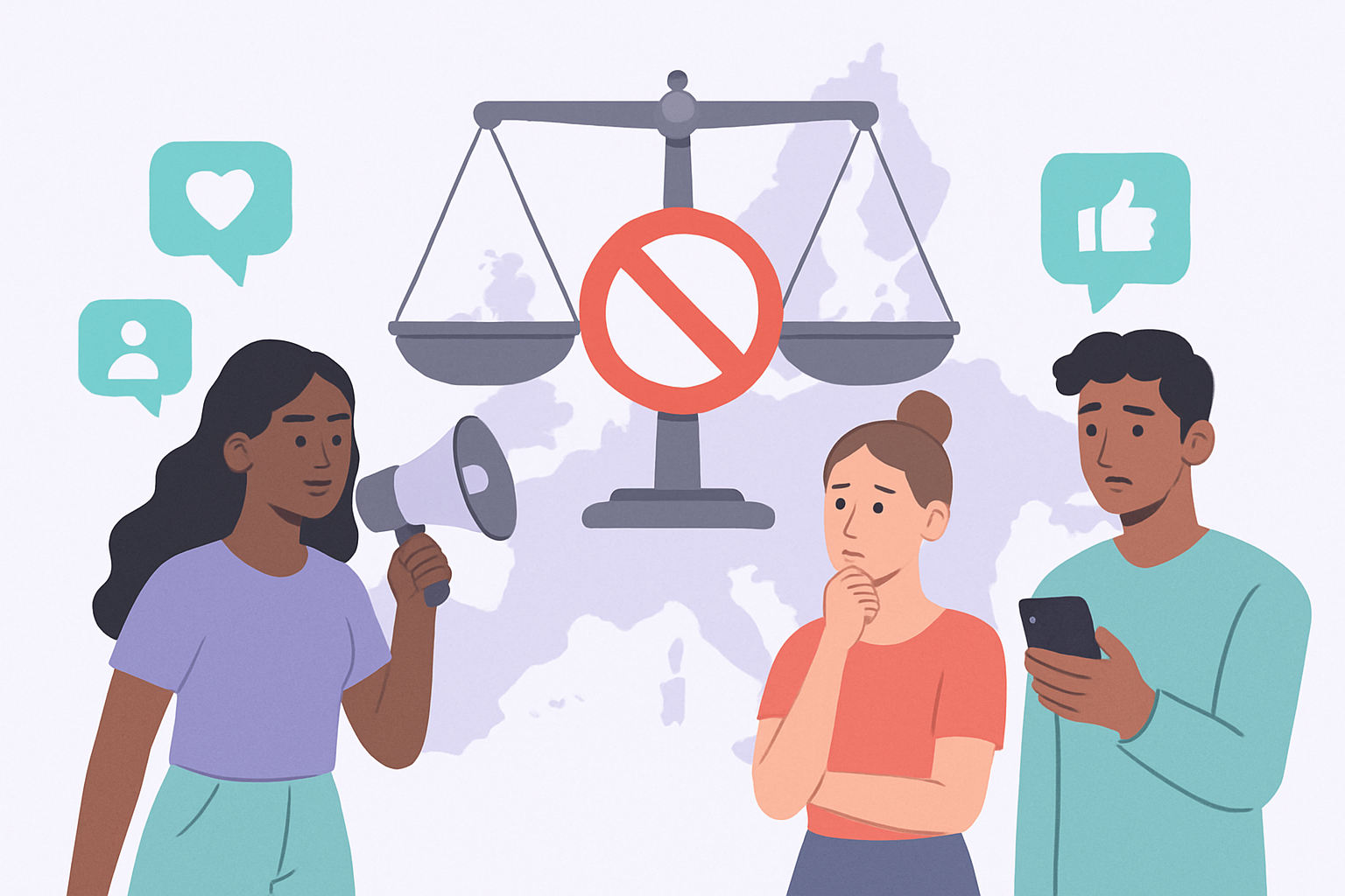 Graphique montrant l'impact de la réglementation sur le marketing d'influence en Europe en 2026.